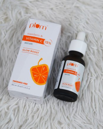 Plum 15% Mandarin & Vitamin C Face Serum – Glow Boost – 30ml